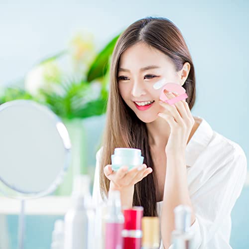 Friusate 15 Pieces Triangle Powder Puff Soft Makeup Puff Velour Face Makeup Sponge Puff For Loose Mineral Powder Cosmetic Body Contouring Tools (Black, Pink, Apricot) #TOP6