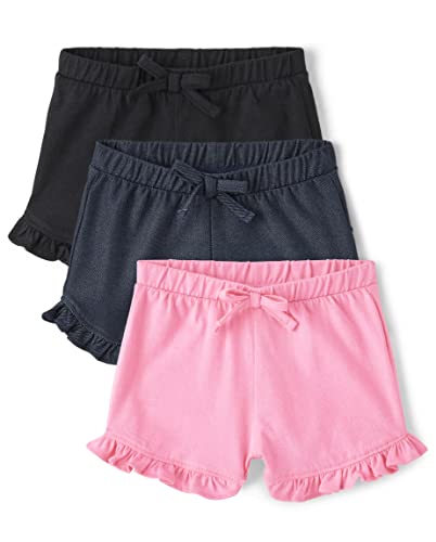 Image of The Children's Place Baby-Girls Shorts 3-Pack