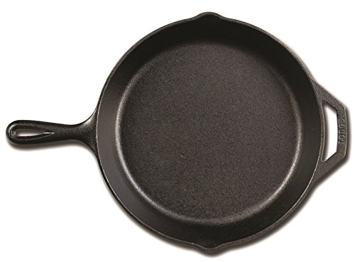 Lodge 13.25 Pre Seasoned Inch Cast Iron Skillet. Large Classic Cast Iron Skillet for Family Size Meals - Image 3