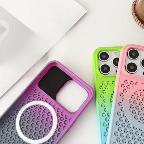 Coque aromathérapie dégradée orange jaune pour iPhone 15 Pro Max - 3