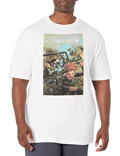 Marvel Widow Punisher t-shirt homme respirant à imprimé durable