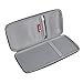 Hermitshell Hard Travel Case for Apple Magic Keyboard MLA22LL/A + Trackpad 2 MJ2R2LL/A + Mouse (Nylon, Gray)