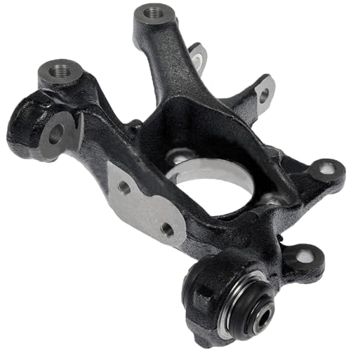 Image of Detroit Axle - Rear Right Steering Knuckle for Toyota 2006-2018 RAV4 2015-2019 Lexus NX200t NX300 NX300h, Passenger Side Steering Knuckle Assembly 2016 2017 2018 Replacement