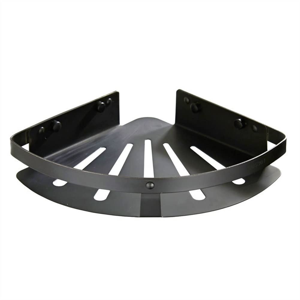 JOTDPFRYK Corner Shower Caddy Bathroom Shelves Black Bathroom Corner Shelf Shower Room Rack For Body Wash Bottle Toilet