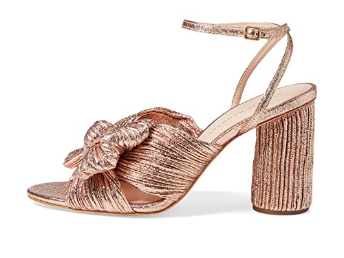 Image of Loeffler Randall Women's Camellia Pleated Bow Heel with Ankle Strap