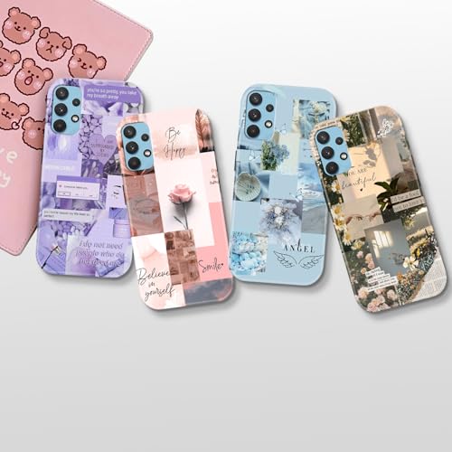 Image of COLORflow Back Cover Compatible with Samsung Galaxy A52 4G / 5G / A52S 5G | Aesthetic Color Customized | Glossy Armoured Bumper with Camera Protection Back Cover