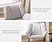Ya-Home Sessel Wohnzimmer Loungesessel modern Lesesessel gepolstert Ohrensessel mit Metallbeinen für Schlafzimmer/Wohnzimmer, Leinen, Beige
