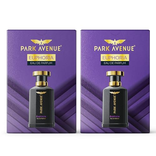 Image of Park Avenue Luxury Perfume Gift Set for Men | 2 x 100ml | Euphoria | Long Lasting EDP | Ambery Woody | Premium Fragrance