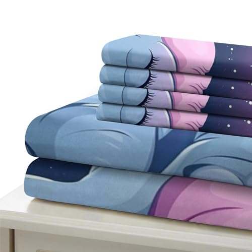 Parure de lit éléphant 3 pièces 140x200 pour ado - 6