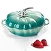 HYCy Emaillierter holländischer Ofen aus Gusseisen, holländischer Ofen mit Antihaft-Kochtopf, Tomaten-Kokotte aus Gusseisen für langsam kochendes Fleisch und Gemüse, blau