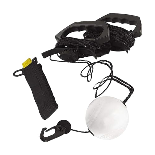 Pelota con Cuerda - Béisbol con Cuerda, Cuerda De Bola De Rebote Multifuncional De Alta Elasticidad, Accesorios De Entrenamiento De Béisbol Portátiles Y Fáciles De Usar