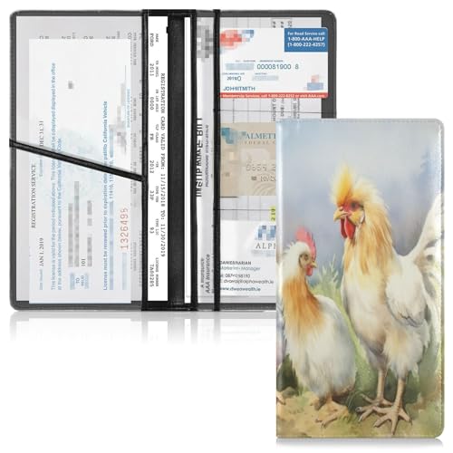 Organizador de Documentos Para Carro Multicolor miniatura 2