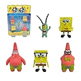 Bizak Bob Esponja Pack 5 Figuras Blister, Juguete para coleccionar (64393002-2)