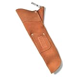 UNIVERSE ARCHERY Back Arrow Quiver | Genuine Suede Leather Arrow Holder | Traditional Handmade...