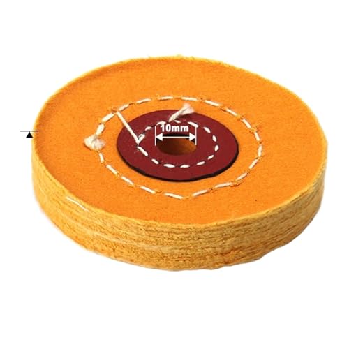 SI FANG 75mm Z~bNiCtFgzC[Zbg x`OC_[  嗝 ΍ތ  [^[c[p(Yellow cloth wheel)