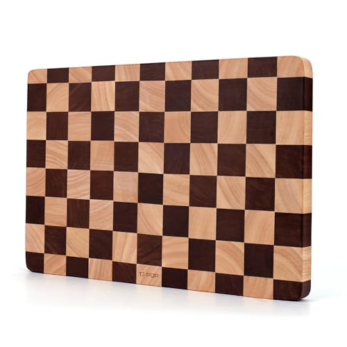 Tabla de cortar de madera rectangular 38x25 cm miniatura 1