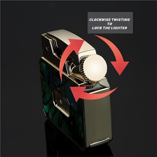Encendedor Retro Slim de Kerosene con Diseño de Seguridad miniatura 4