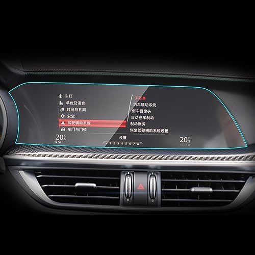 Protection d'écran de navigation GPS anti-rayures pour Stelvio