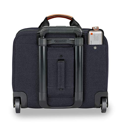 Briggs & Riley Kinzie Street-Medium Expandable Rolling Brief, Navy, One Size #TOP2