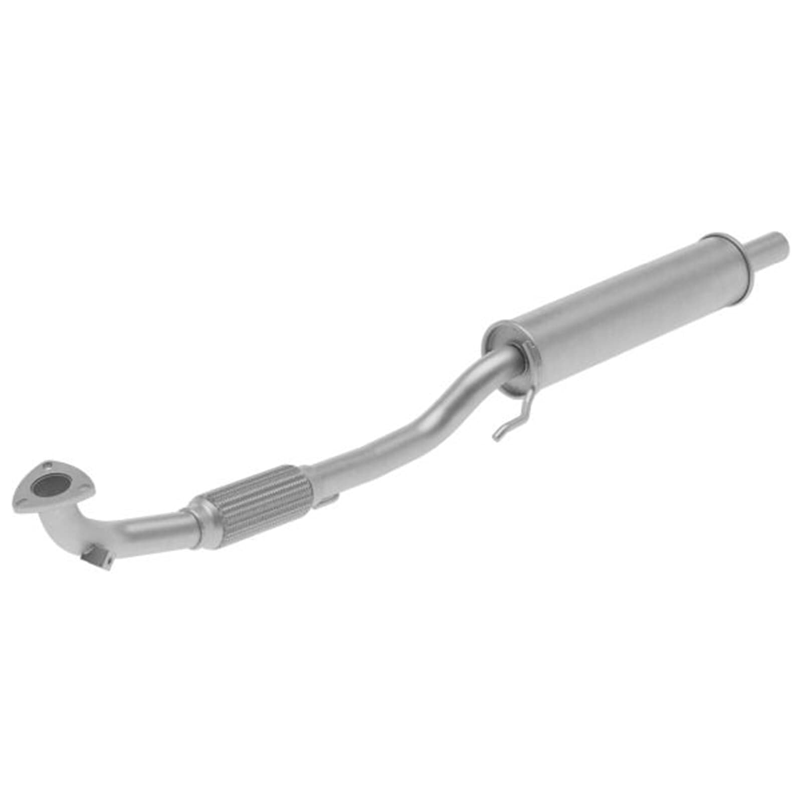 HELLA 8LB 366 022-651 Vorschalldämpfer - Easy2Fit® Kit - vorne - zweiteilig - Set mit Anbauteilen | 8LB 366 022-651 passend für Fabia Roomster