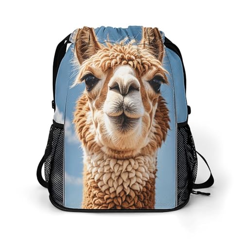 Sac à dos léger lama pour soulager le dos pendant le sport