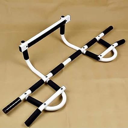 IBS Heavy Duty Chin up Bar/Pull up Bar for Multiple Body Strength Exercise Home and Gym (White)
