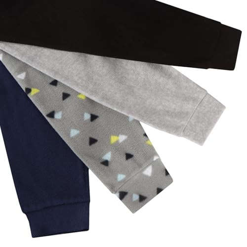 GLASH Kids Boys Sweatpants, 4pcs Casual Heated Micro Fleece Pants3