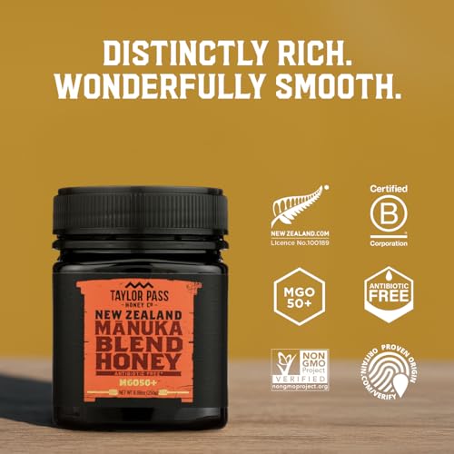 Miel Blend Manuka Taylor Pass 250g en Frasco BPA Free miniatura 5