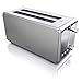 Produktbild Arendo - Automatik Toaster Langschlitz 4 Scheiben - 1500W, Chrom