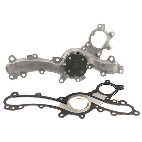 AISIN WPT-808 New Engine Water Pump with Gasket - Compatible with Select Lexus ES350 GS350 IS300 IS350 LC500h LS500h RC300 RC350 RX350 RX450h Toyota Avalon Camry Highlander Sienna + More