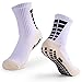 Lixada Die rutschfesten Running Fußball-Socken, der Männer tragen Fußball-hohe Schlauch-Socken 1 Paar zur Schau