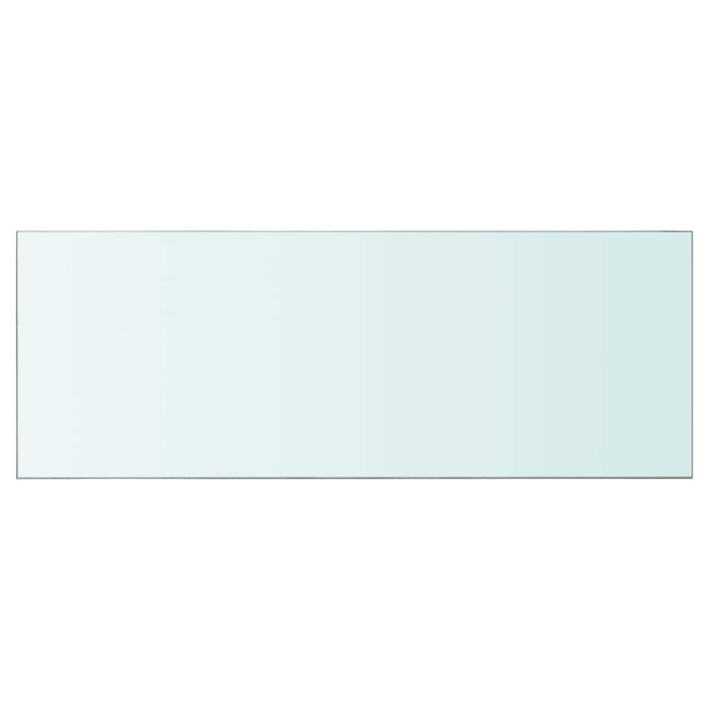 SKM Panneau pour étagère Verre Transparent 80 x 30 cm-836