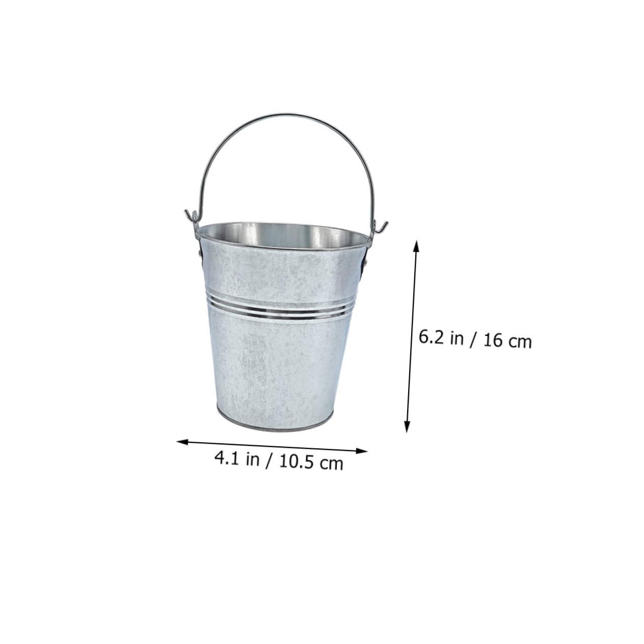 Abaodam Secchio Raccogli-Grasso BBQ in Ferro con 10 Rivestimenti | Argento, Aderenza al Contenitore, Facile da Trasportare, per Campeggio e Grigliate