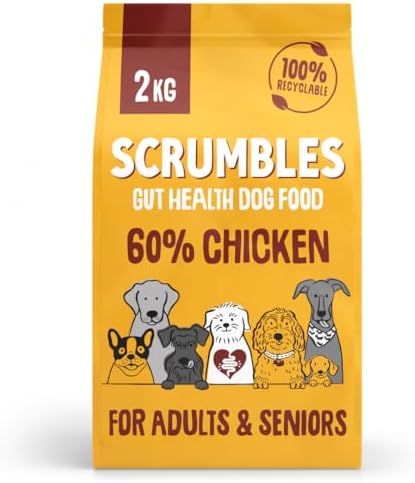 Scrumbles Dry Dog Food with Fresh Chicken, 2 kg (Pack of 1),packa...