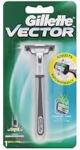 Red Gillette Vector Fits Atra Plus Razor Blade Refill Cartridge Shaver Handle Red