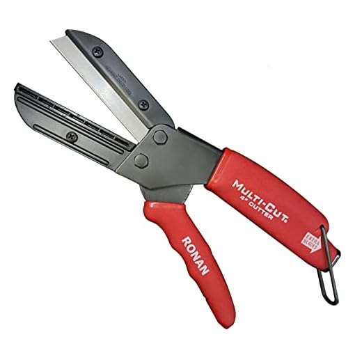 Ronan Multi-Cut 401 Cutting Tool - Wood, Box, Branch, Plant, Plastic, Rope, Leather, Linoleum, Rubber Cutter, DIY Utility All Purpose Multi-Cutting Device