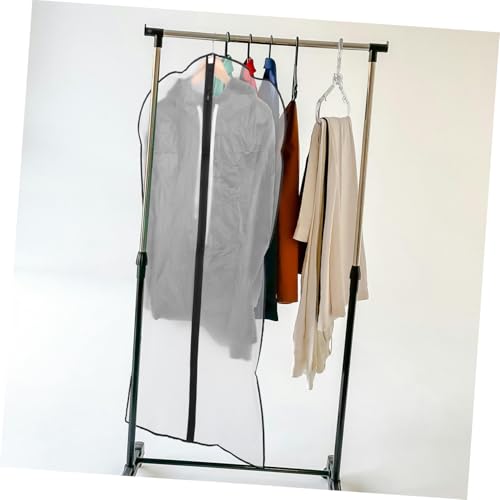 Homoyoyo 5pcs Peva Garment Dust Cover Bags for Suits and Coats Storage for Travel and Closet Organization4