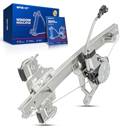 Image of KAX Rear Right Power Window Regulator w /Motor Fit for H3 2006-2010 | for Hummer H3T 2009-2010 Rear Right Passenger Side 741-203 Power Window Lifter Replaces 15165647,25861144