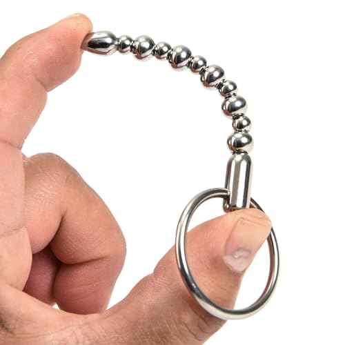 Tige urétrale filetée en acier inoxydable pour hommes, sonde métallique d'assistance, accessoire d'exercice - frhlM33 (A)