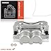 A-Premium Disc Brake Caliper Assembly with Bracket Compatible with Nissan & Infiniti Models - Armada 2005, Armada 2006 (SE Off-Road), QX56 2004-2006, Pathfinder Armada 2004, Titan - Front Driver