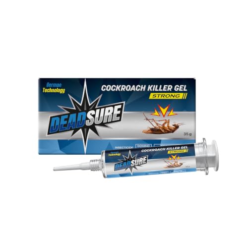 Deadsure cockroach killer gel for home strong | Professional roach Control | Anti Roach | Cockroach Killer | 35gm