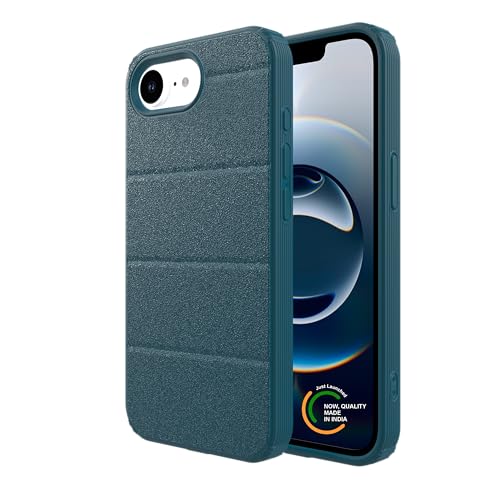 Image of for iPhone Case 16e, [Military Grade Drop Protection] Shockproof Slim Hybrid Phone Case for iPhone 16e - Peacock Blue