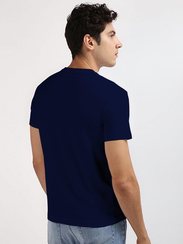 Image of Mens Round Neck Printed T Shirt Palm