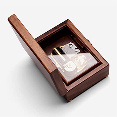 Softalk Wooden Music Box Rhymes High-End Collectible Musical Boxs Gifts For Christmas,Birthday Valentine's Day (30 Note Single Layer Music Box, Tune ; Elfen Lied) #TOP1