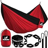 MalloMe Camping Hammock for Adults & Kids - Portable Hammocks for Outside - Hamacas para Adultos Outdoor Single & Double Two 2 Person Hammock - Hamaca/Hamacs/Amacas Heavy Duty Tree Travel Hamock