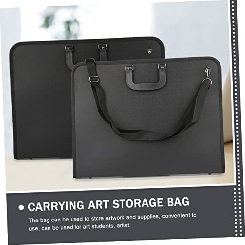 MAGICLULU Saco De Esboço De Alça De Plástico Saco De Pintura Kit De Suprimentos De Arte Trabalho A3