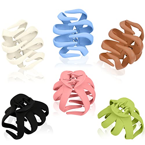 Large Claw Clips Big Hair Claw Clips for Women Non Slip Grip Octopus Clip Banana Clips Claw Hair Clip Jaw Clips for Thick Thin Hair Strong Hold Catch Barrette Ponytail Holder Hair Accessories…