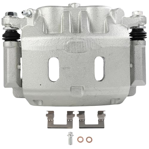 Image of SCITOO Front Left Brake Caliper with Bracket 19B3339 Compatible for Infiniti for QX56 2007-2013,for Infiniti for QX80 2014-2022,for Nissan for Armada 2006-2015 2017-2022