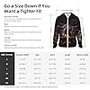 Zip Up Hoodie for Men Women - fire Black Dragon Long Sleeve Hooded Sun Shirt Men Women with Pockets, Black, 3XL #1