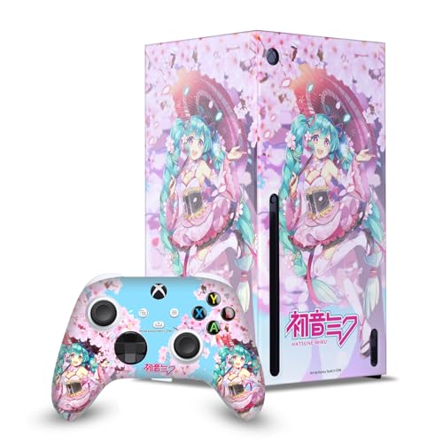 Ensemble Hatsune Miku Xbox Series X l'univers des cerisiers en fleurs chez vous